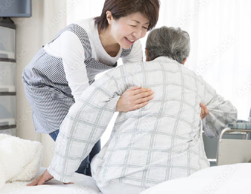 介護スタッフが日常の暮らしをサポートします。