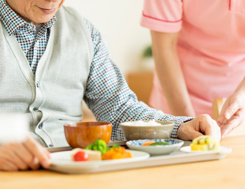 介護スタッフが日常の暮らしをサポートします。